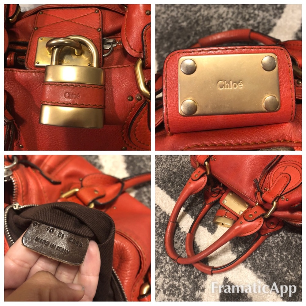 Vintage Chloé Paddington with Lock - Picture 5 of 8